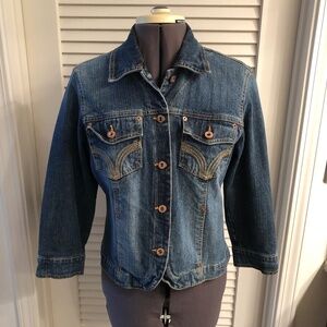Bandolinoblu Denim/Jean Jacket Size PL